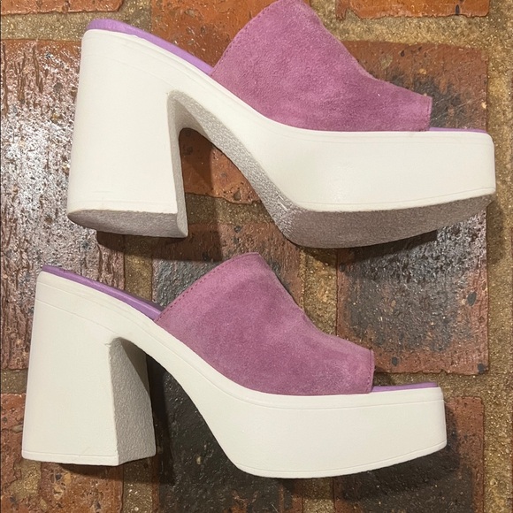 Free People chunky heel platform shoes - Picture 6 of 15